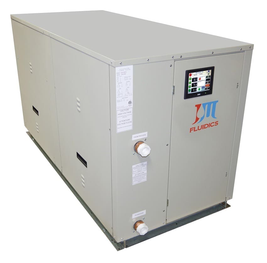 Split-System Air-Cooled Chillers – without Tank side front view