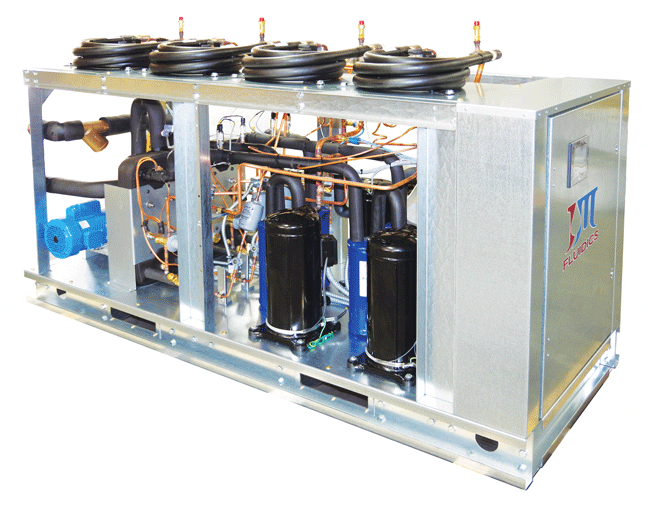 PZW15M 208 Volt Single-Phase Water-Cooled Scroll