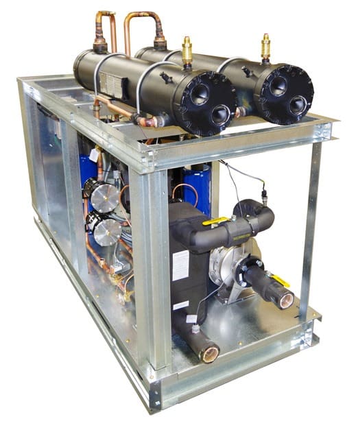 PZW26DH5VFD with Compressor VFD and Pump VFD First Back View