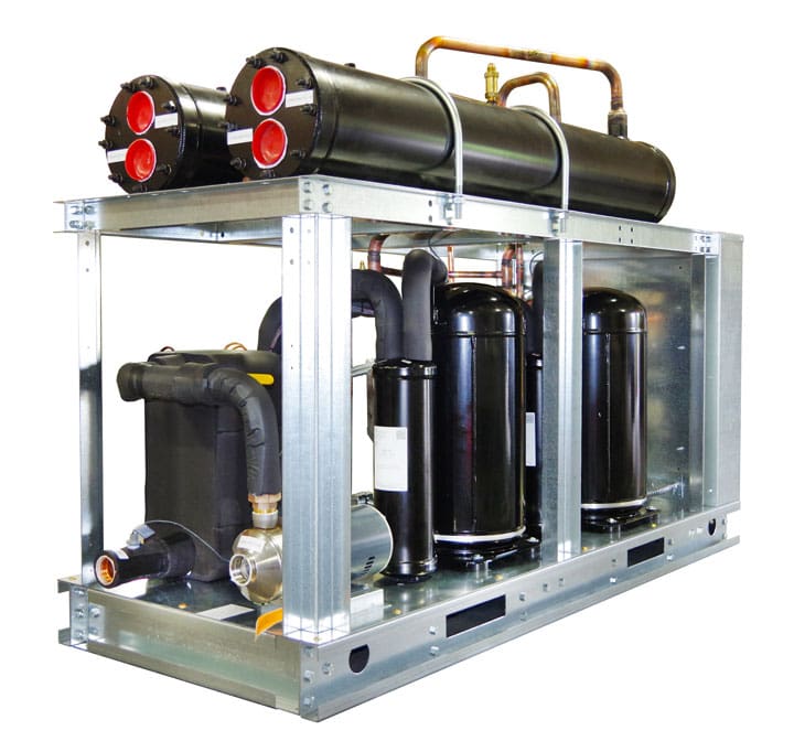 Water-Cooled Scroll Chillers Model PZW43D