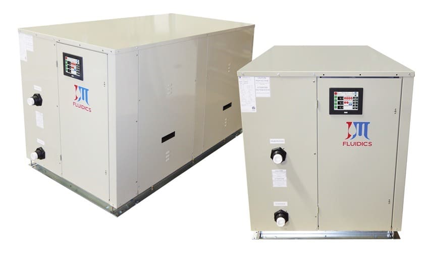 9 Ton Dual Circuit Scroll, Packaged Water-Cooled Chiller