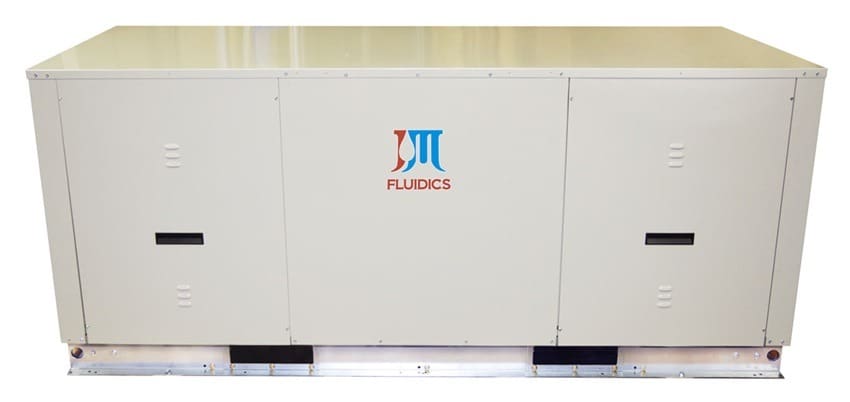 ST120H Stainless Steel Tank Front View