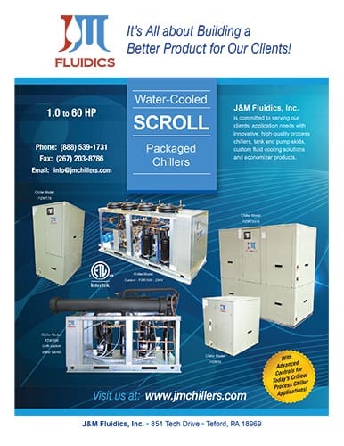 Water-Cooled Packaged Scroll Chillers