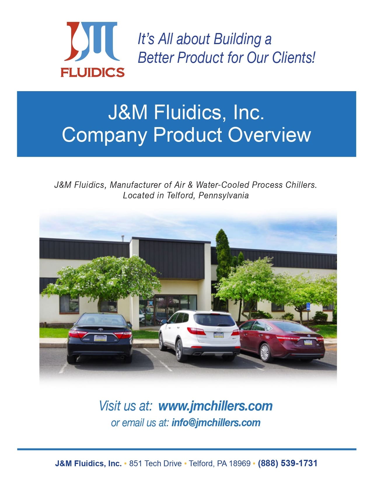 J&M Fluidics Company Product Overview
