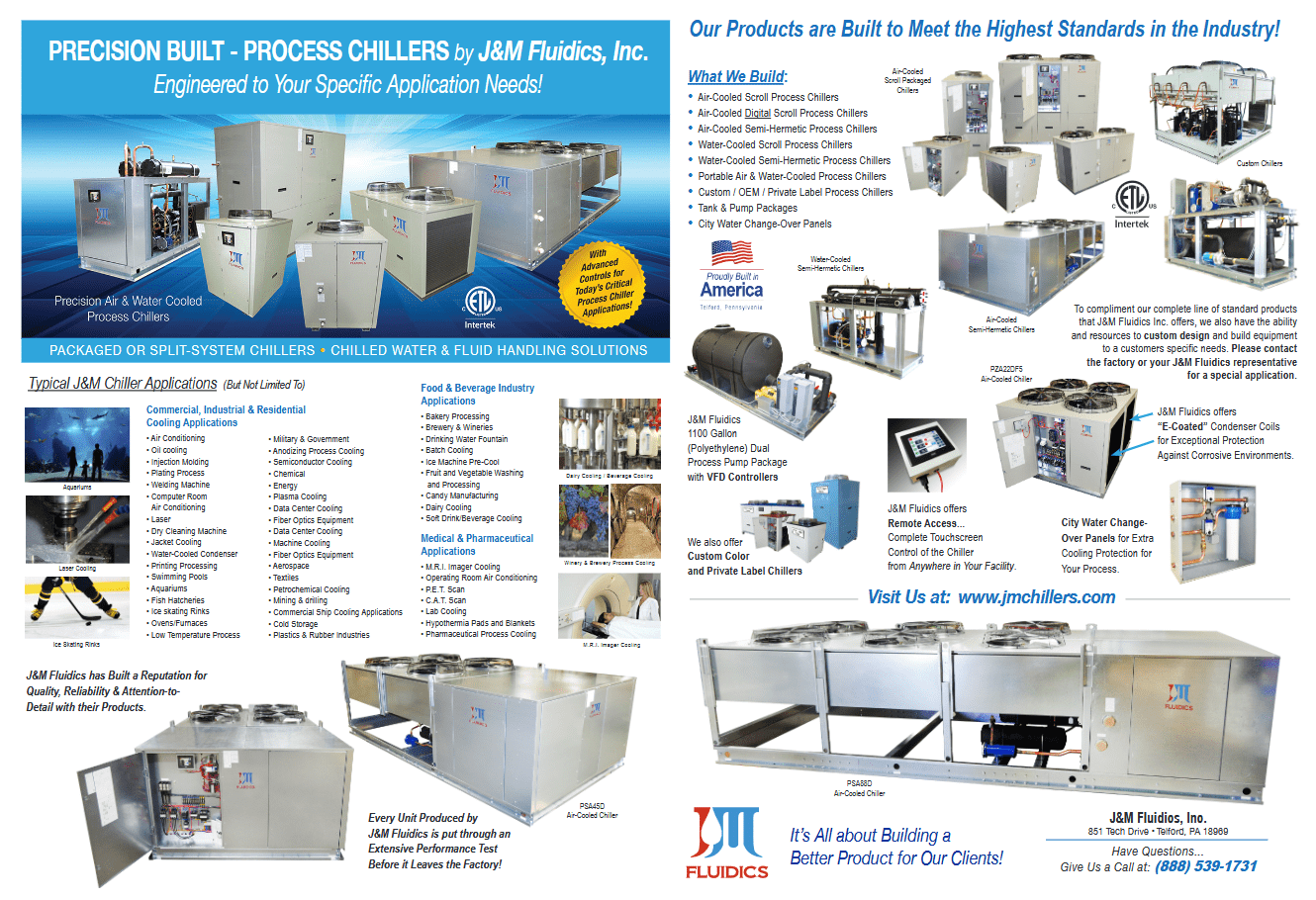 J&M Fluidics Capabilities Flyer